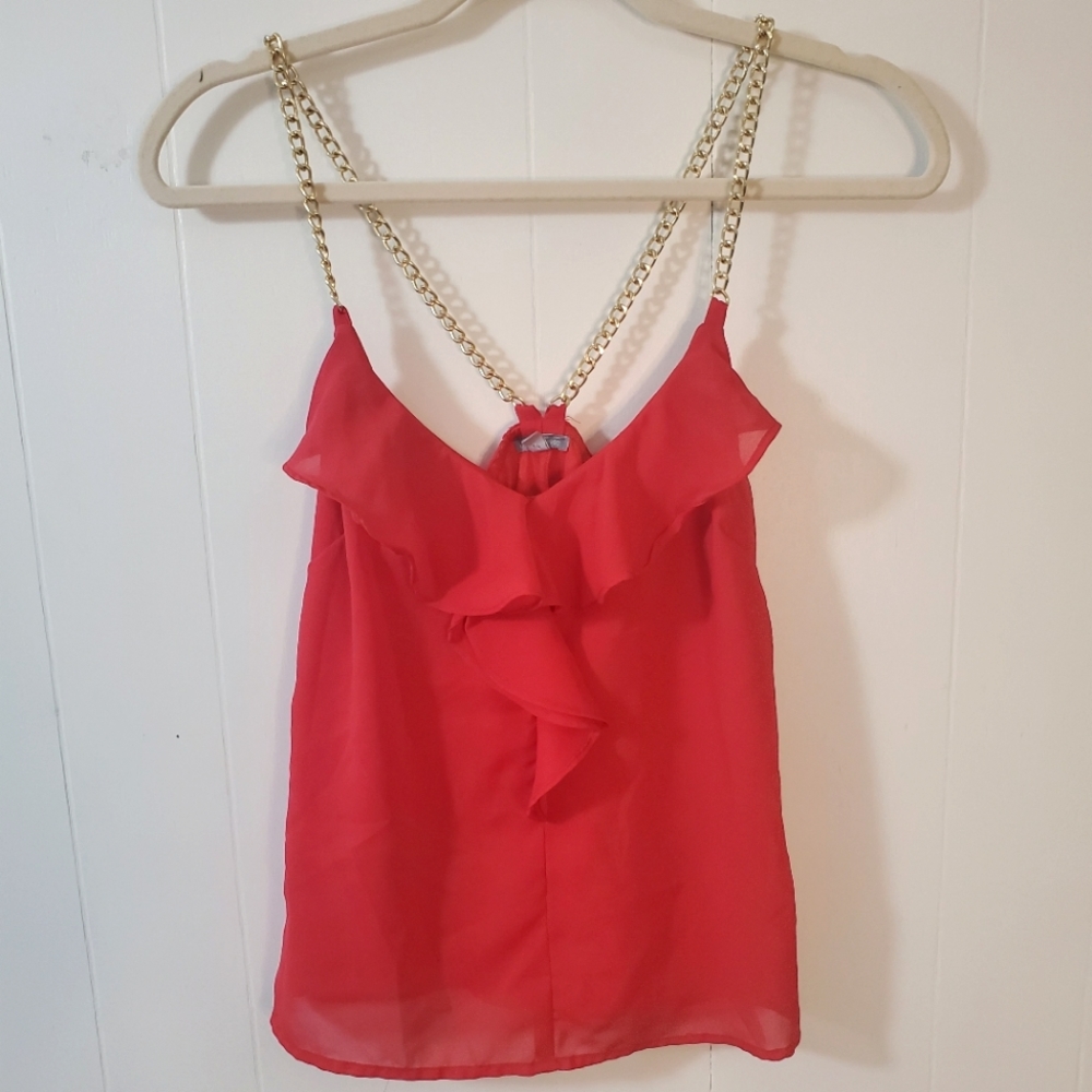 Charlotte Russe Red Tank